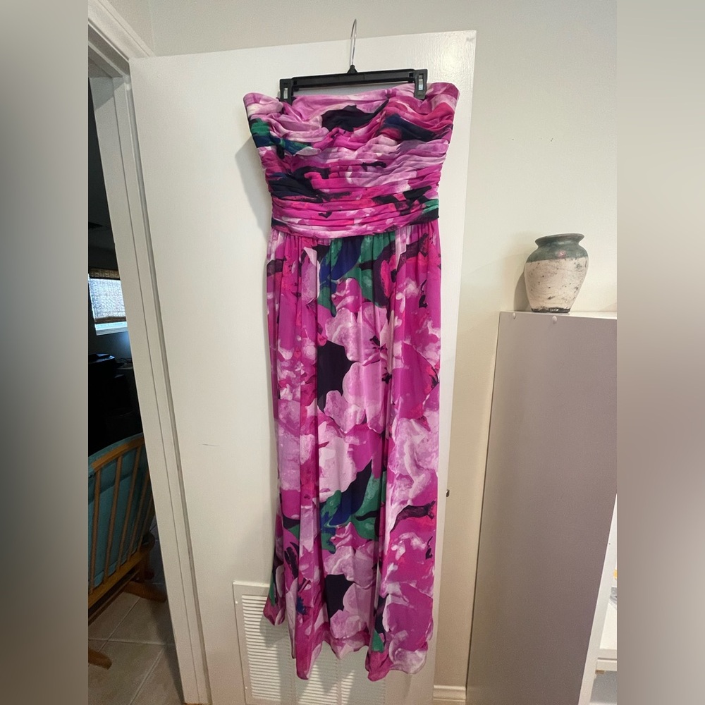 Lauren Ralph Lauren Fuchsia Evening Gown